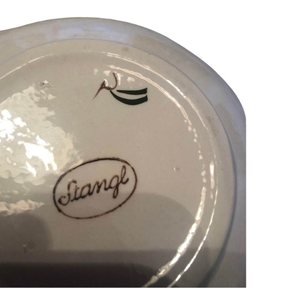 strangle sugar bowl fruit and flowers pattern vintage - Picture 3 of 3